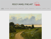 Tablet Screenshot of peggyimmel.com
